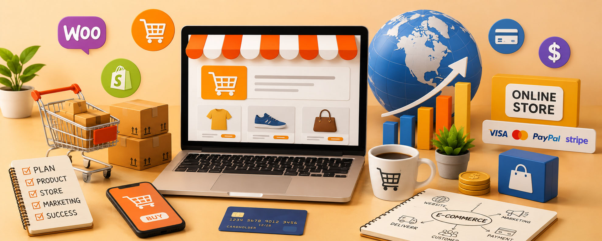 Starting an Online Business Made Simple with E-Commerce